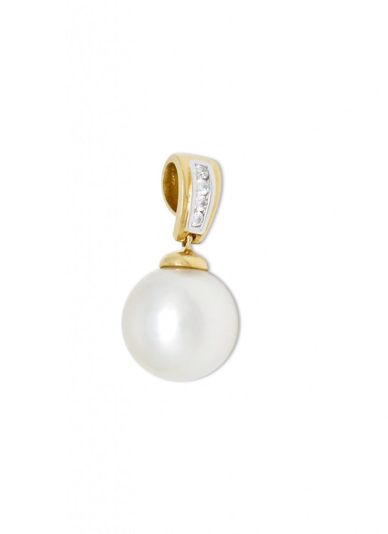 Australian Pearl and Diamond Pendant