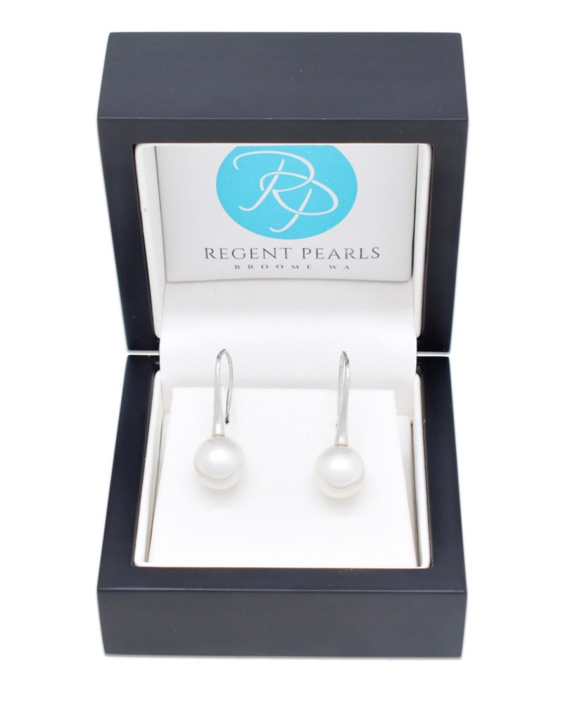 Australian Pearl Earrings in display box