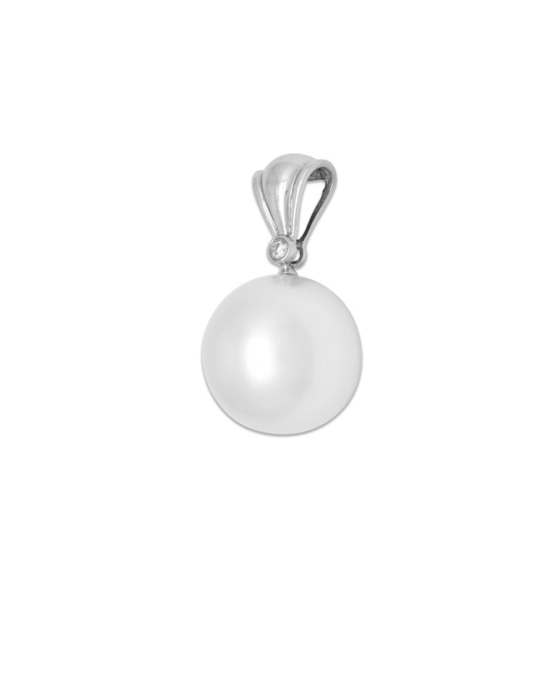 Australian Pearl and Diamond Pendant