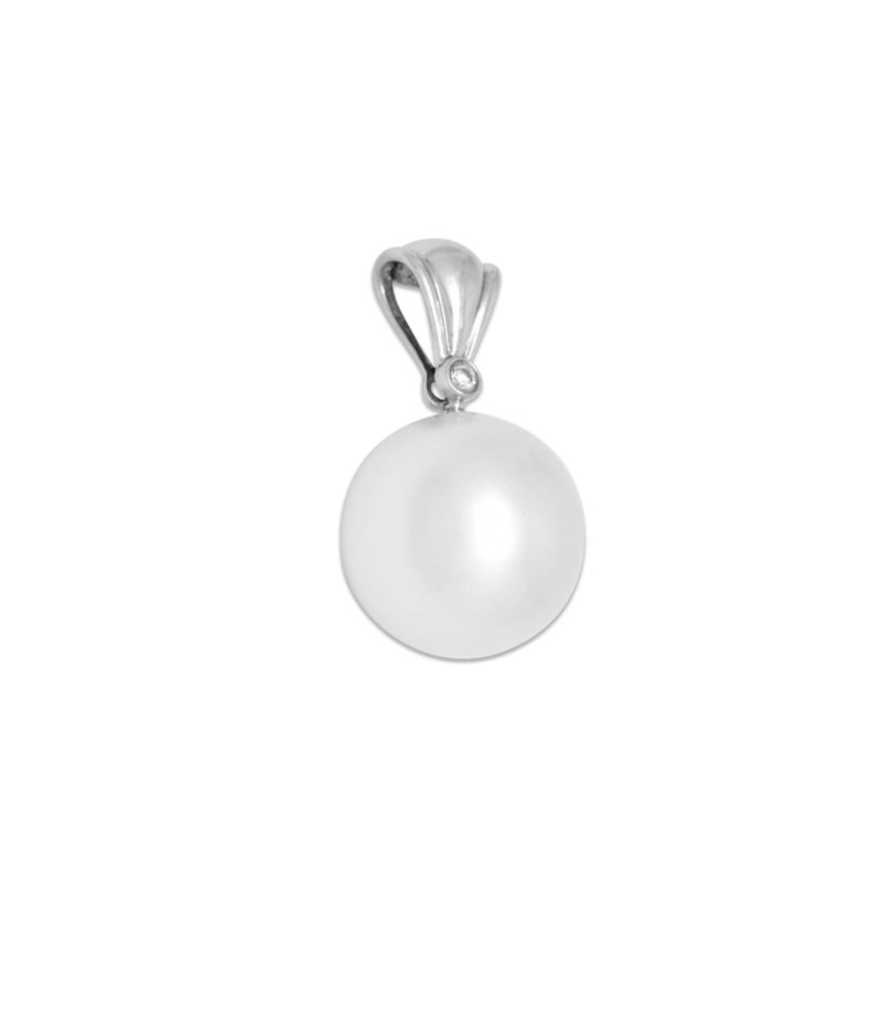 Australian Pearl and Diamond Pendant