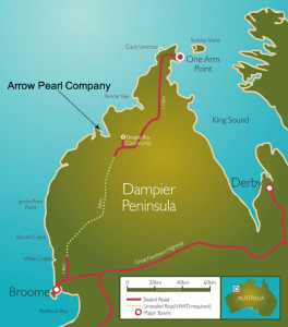 Dampier Peninsula Map