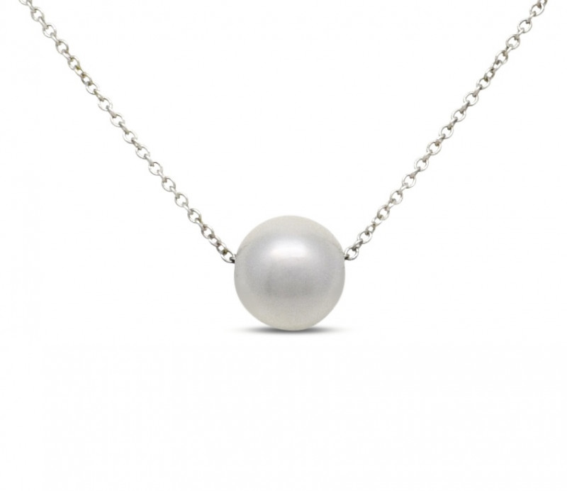 Pearl and Chain Necklace